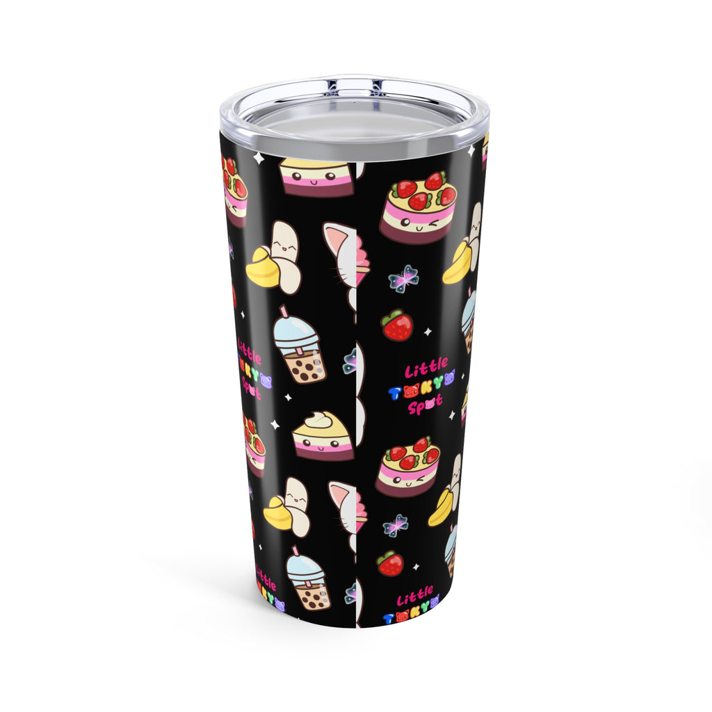 Halloween Tumbler | Cute Dessert Tumbler - Perfect Gift for Foodies, Kids, and Summer Parties | Insulated Travel Mug for Drinks, Birthday, and Holidays