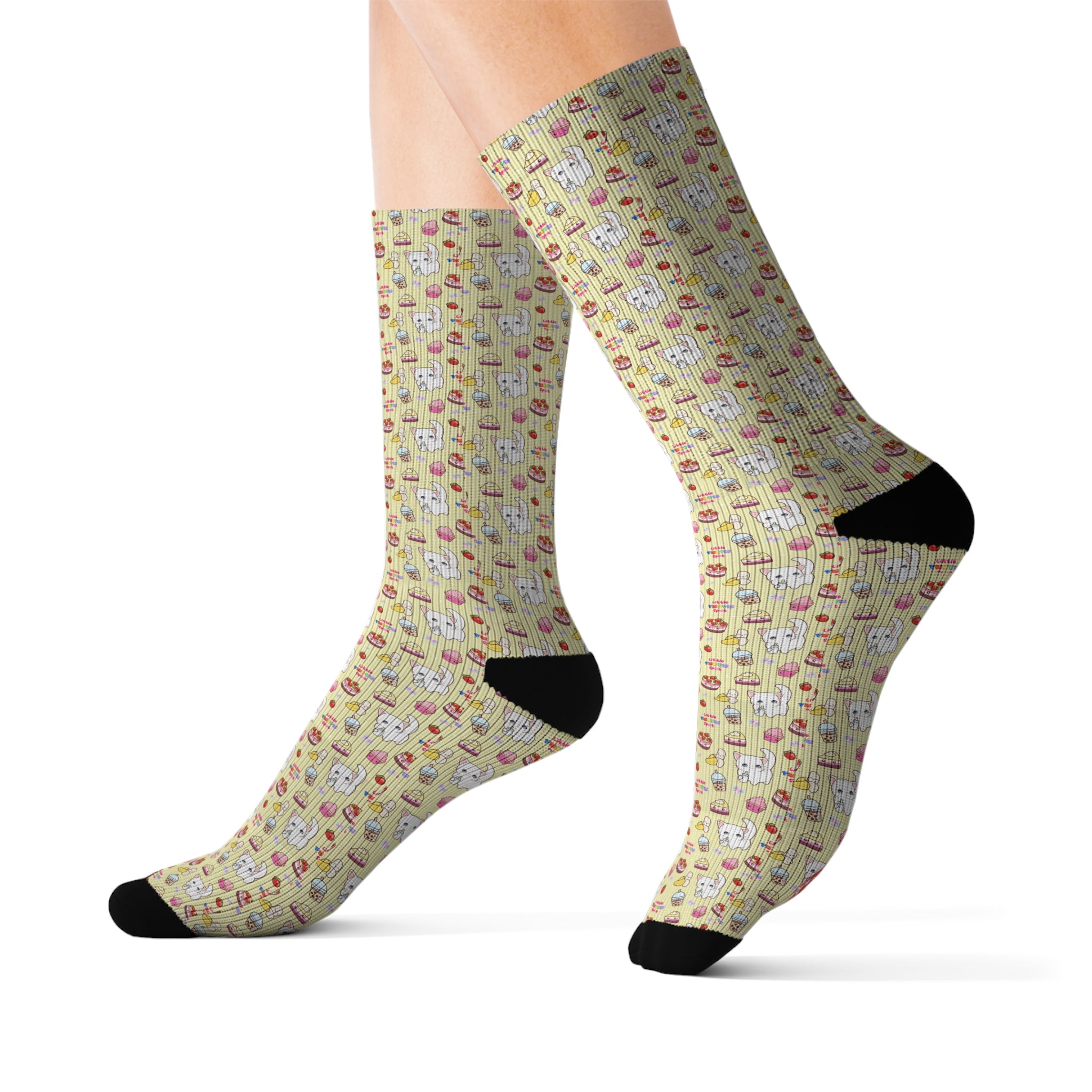 Sublimation Socks - Fun, Colorful Footwear for Everyday Comfort, Unique Gift for Holidays, Quirky Fashion Accessory, Perfect for [...]