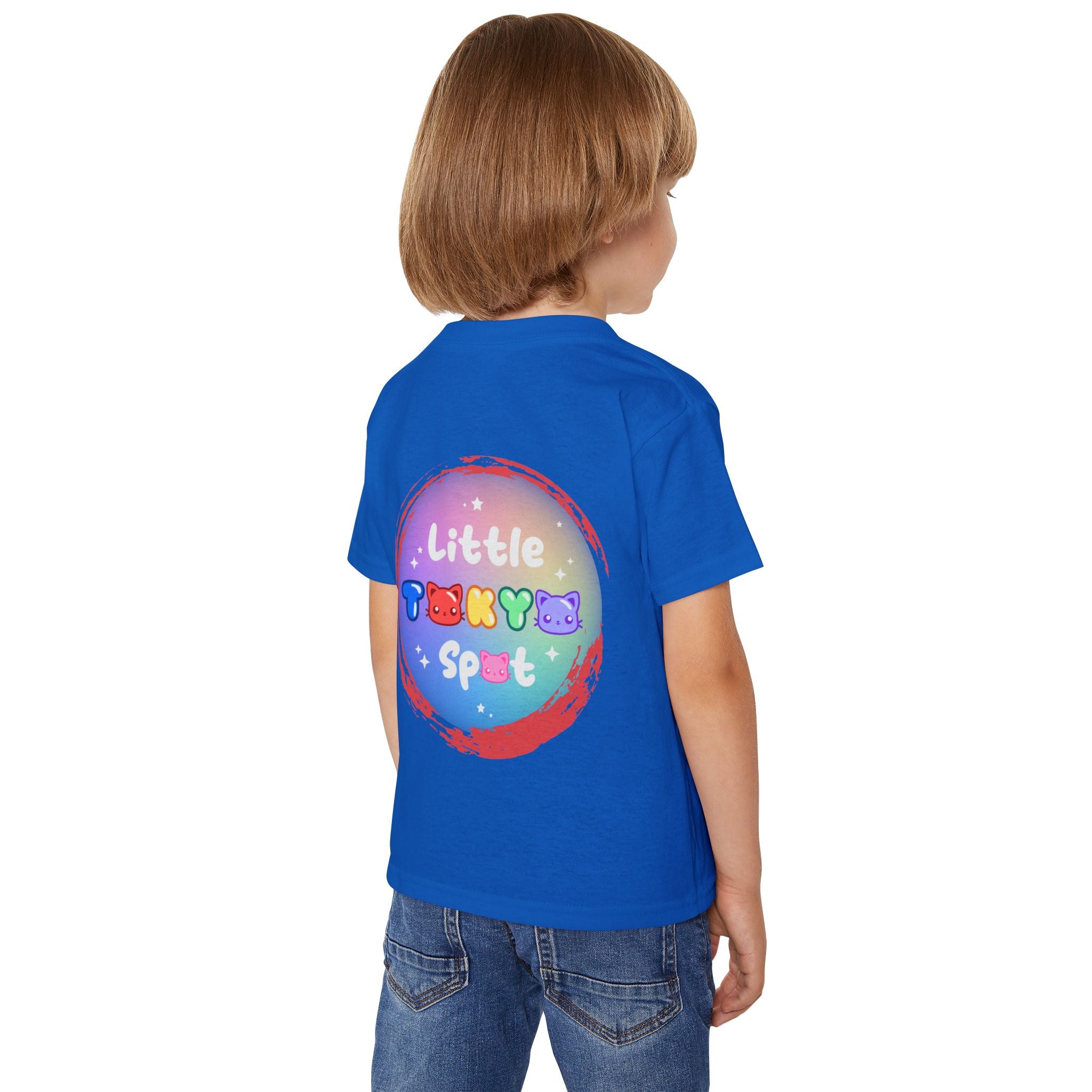 Adorable Cat Toddler T-Shirt, Cute Kid's Tee, Gifts for Toddlers, Birthday Outfit, Cat Lover Gift, Little Tokyo Spot Tee