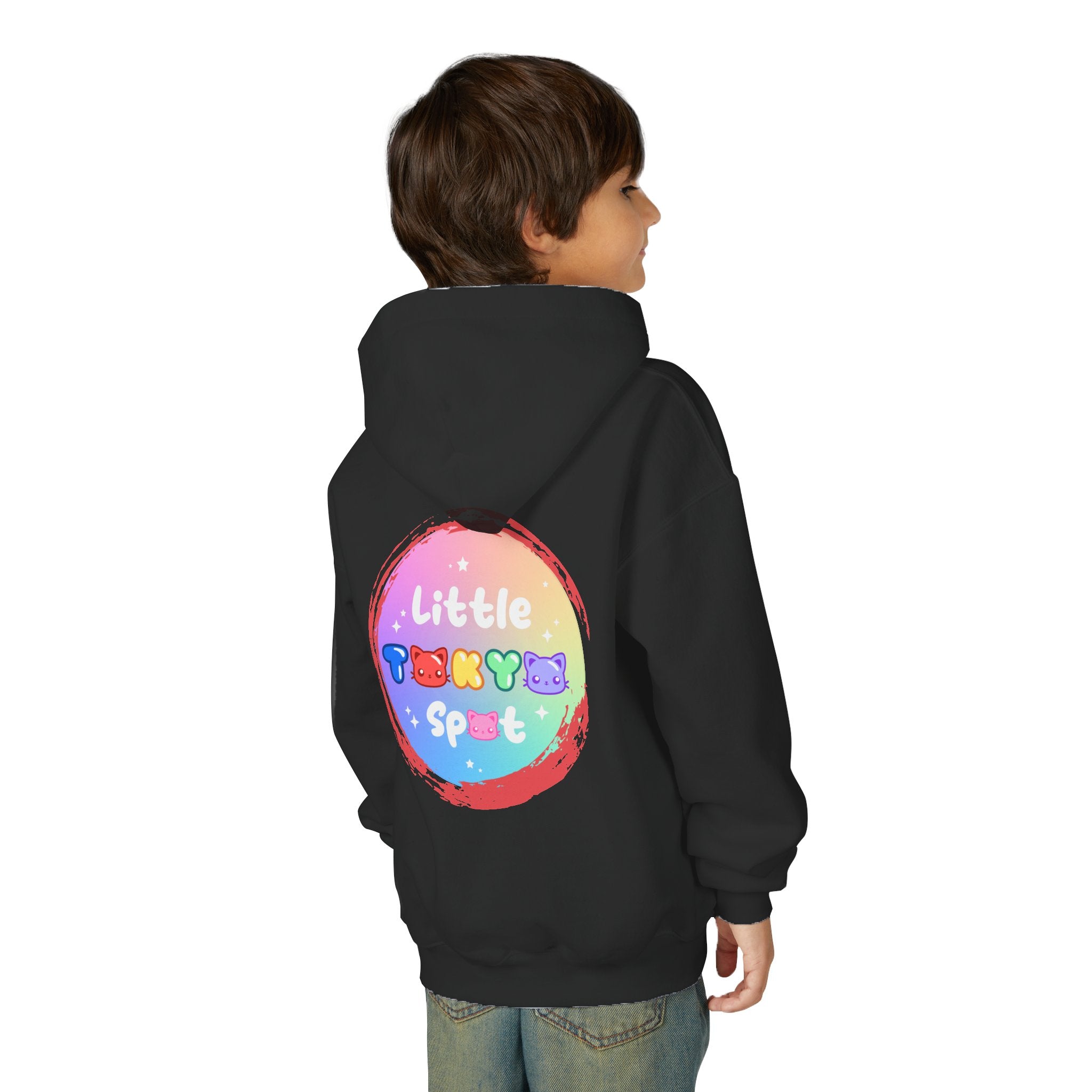 Cute Zombie Hoodie for Kids, Fun Sweatshirt, Halloween Costume, Cozy Kids Clothing, Kawaii Style, Rainbow Love